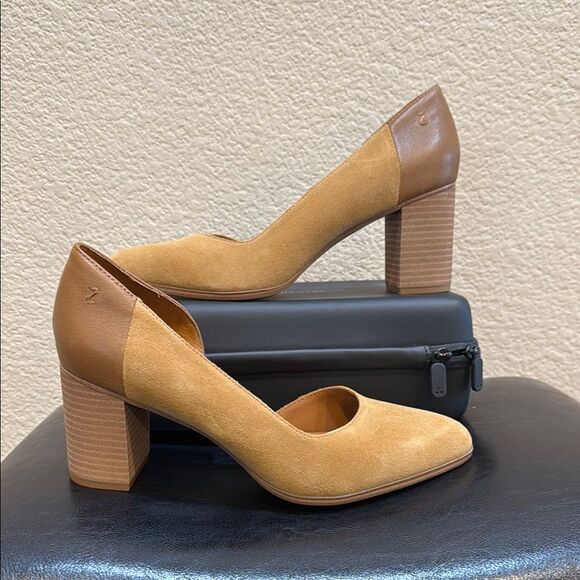 Zodiac Gracie Block Heel Pumps Size 11 - Picture 1 of 8
